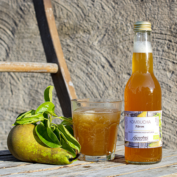 Kombucha Päron med Ingefära 33 cl EKO
