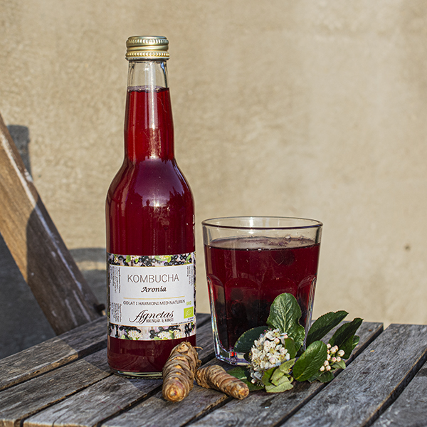 Kombucha Aronia Gurkmeja 33 cl EKO